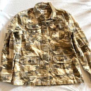 Velvet Heart Denim Camouflage jacket size M